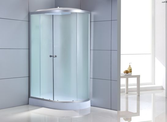 Pagina di alluminio 1-1.2mm di Mat Glass Shower Door Enclosures