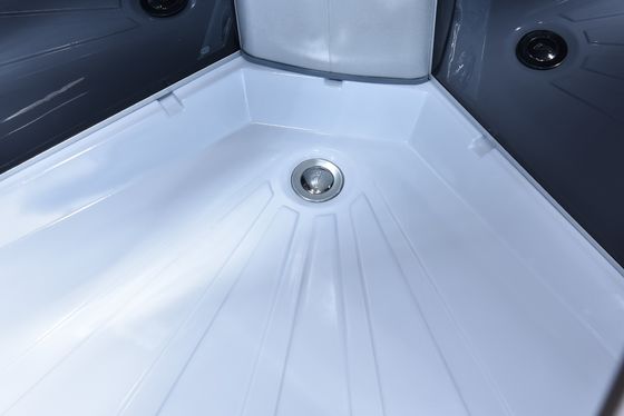 Scivolamento curvo del cubicolo della doccia del bagno dell'angolo 4mm aperto