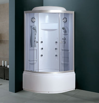 Bagno di vetro su misura di misura della cabina della doccia del vapore del mulinello della porta