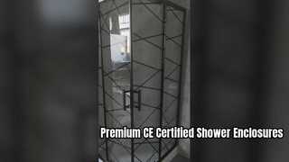 Presenta per te il profilo per cabina doccia in vetro temperato di alta qualità con certificazione CE