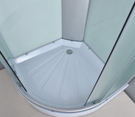 Pagina di alluminio 2 ha parteggiato recinzioni di vetro della doccia 4mm 31&quot; x31 ' x85»