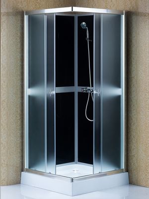 Cabine nere dei baccelli della doccia ISO9001 800x800x2150mm
