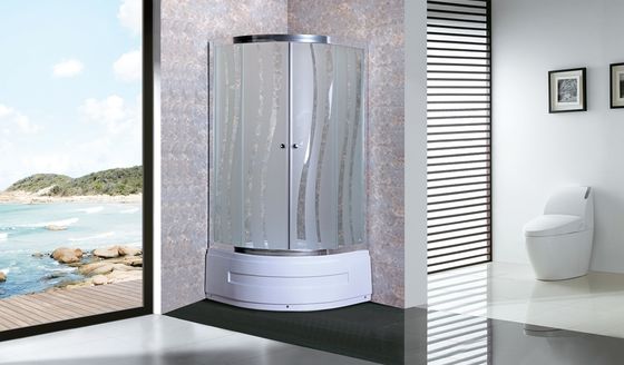 struttura di alluminio d'argento di recinzione di vetro della doccia del bagno di 1000×1000×2000mm