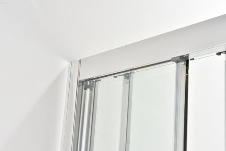 recinzione Frameless scorrevole 900x900x1900mm della doccia di 6mm