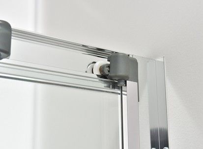 recinzione Frameless scorrevole 900x900x1900mm della doccia di 6mm