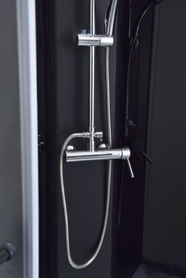 recinzioni nere della doccia del bagno di 800x800x1900mm 6mm