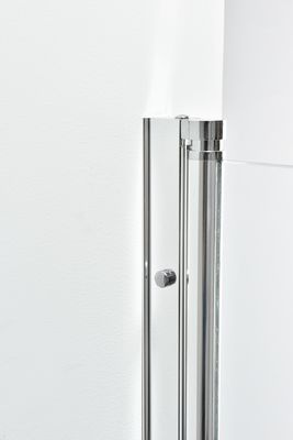 55&quot;» struttura di alluminio dell'argento del vetro trasparente dello schermo di doccia del perno X47 6mm
